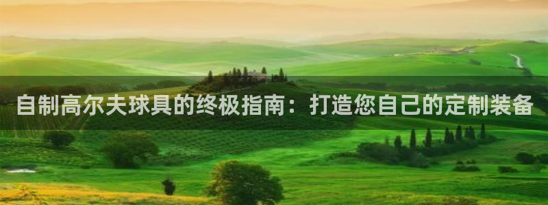 星奥娱乐集团股份有限公司：自制高尔夫球具的终极指南：