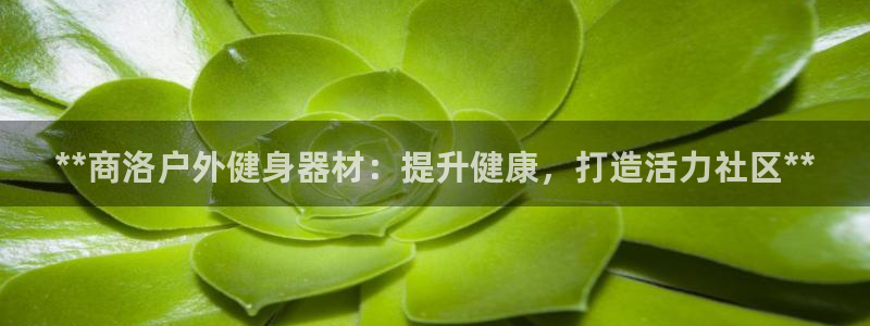 星欧娱乐会员优惠活动：**商洛户外健身器材：提升健康