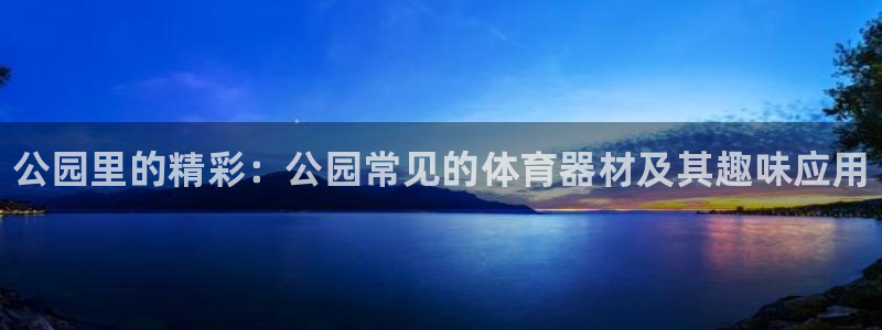 星欧娱乐发7O777：公园里的精彩：公园常见的体育器材及其趣
